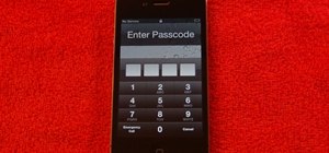 Unlock your iPod Touch or iPhone and remove the passcode