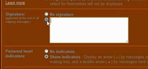 Create and use an email signature