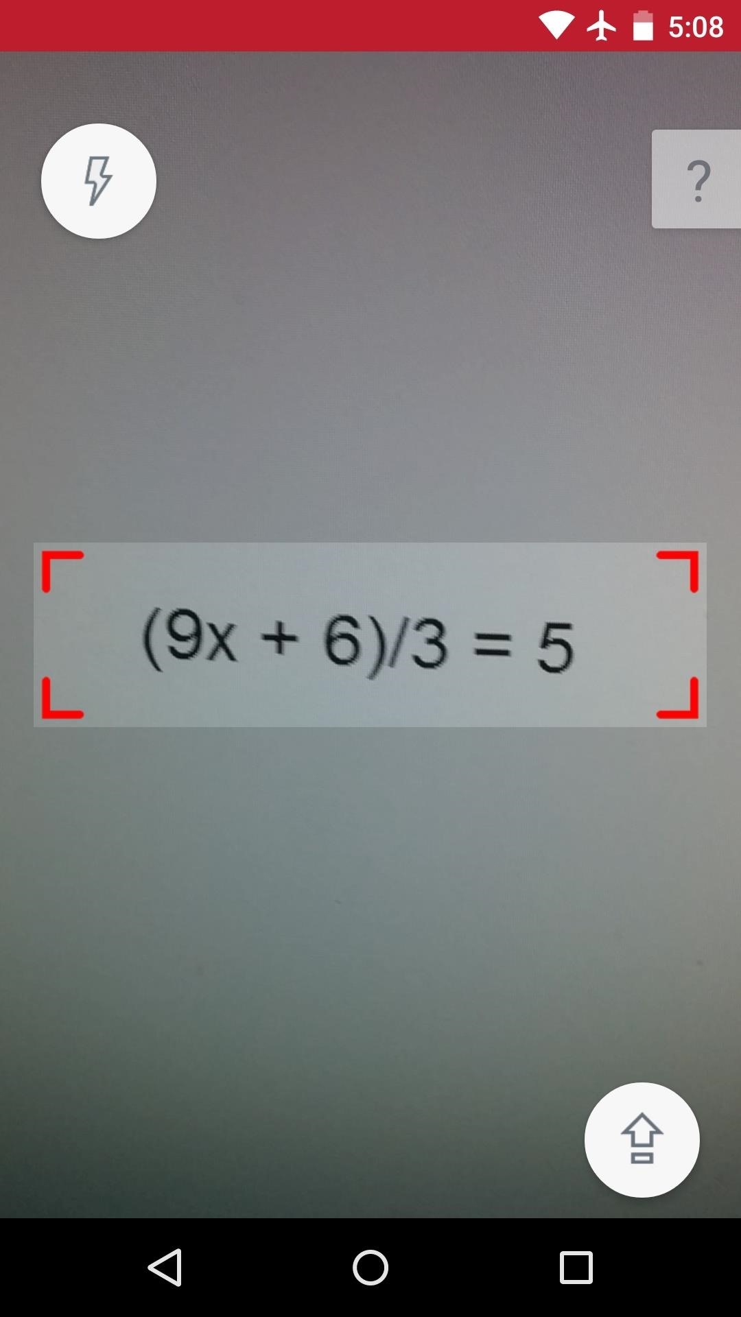 PhotoMath for Android Lets You Solve Difficult Math Problems with Your Camera