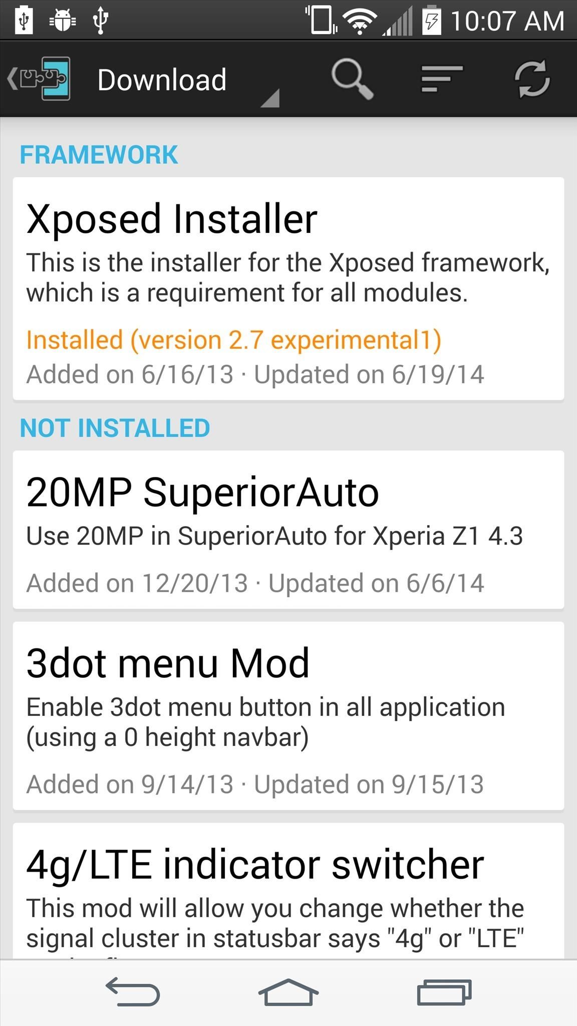 Install the Xposed Framework on Your Rooted LG G3 for 100s of Fast & Easy Mods