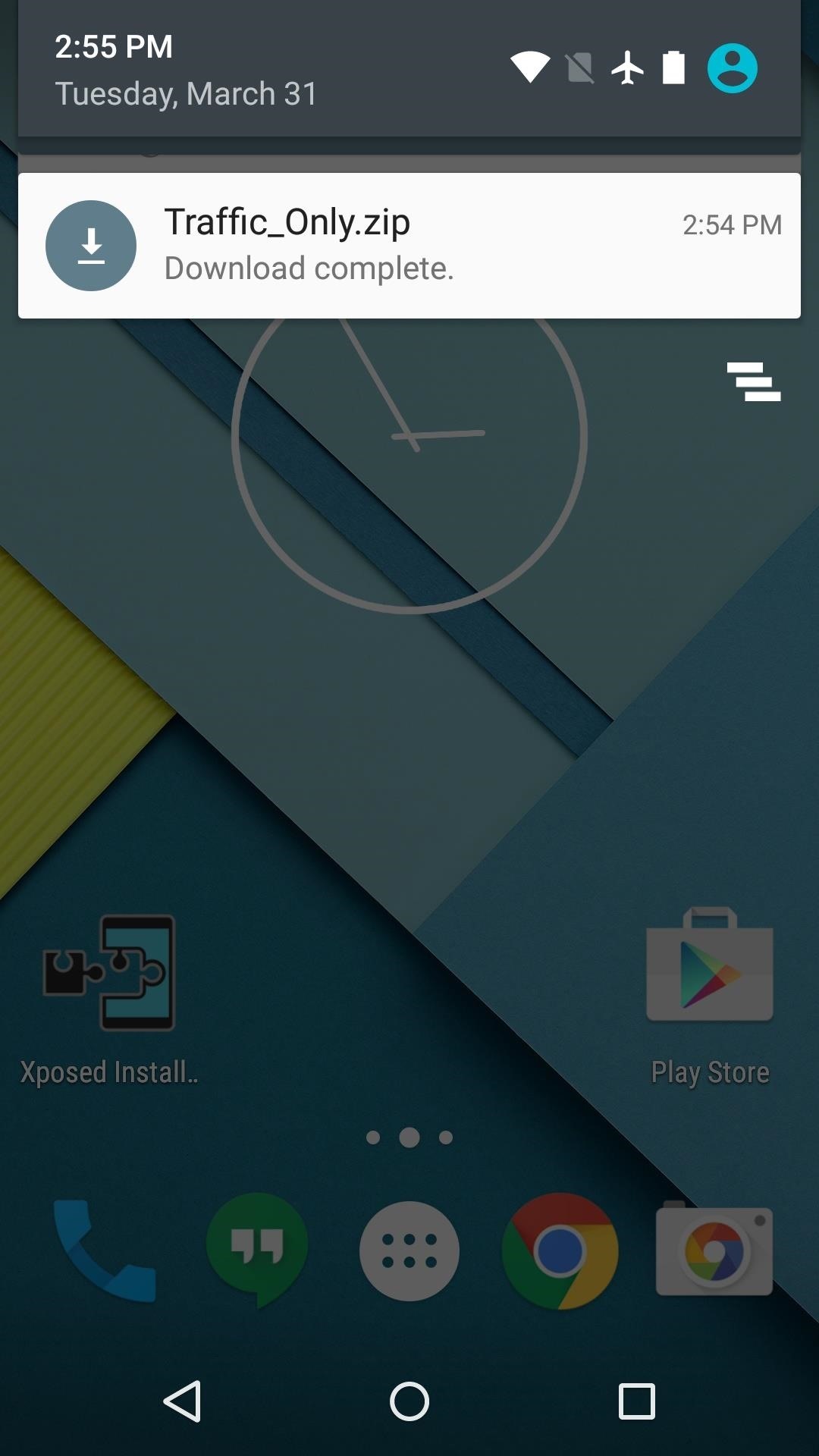 How to Add a Data Traffic Meter to Your Nexus 5's Status Bar