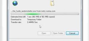 Install Nokia's Ovi Suite on a Microsoft Windows PC