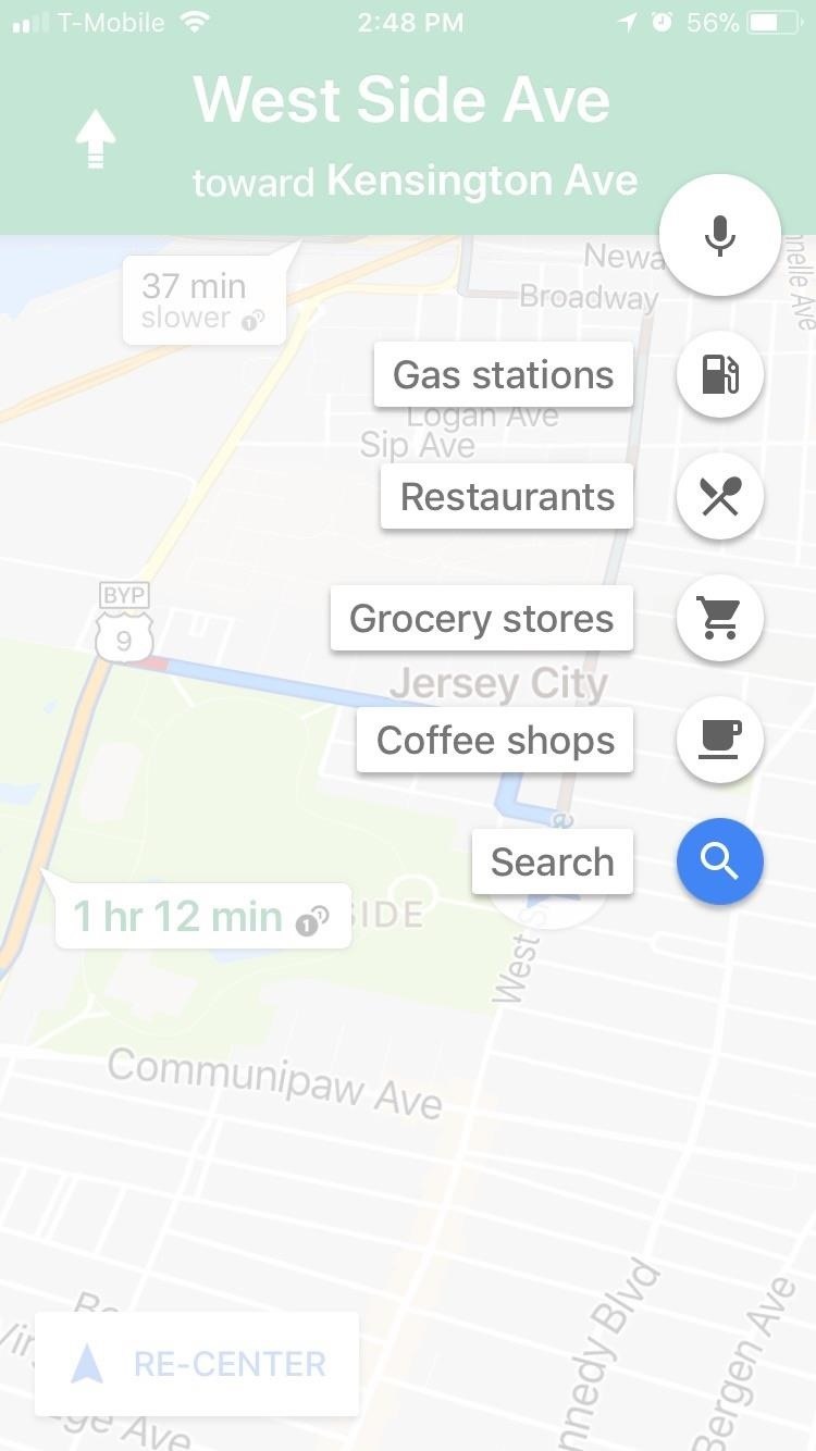 Google Maps 101: How to Add a Stop After You've Started Navigation