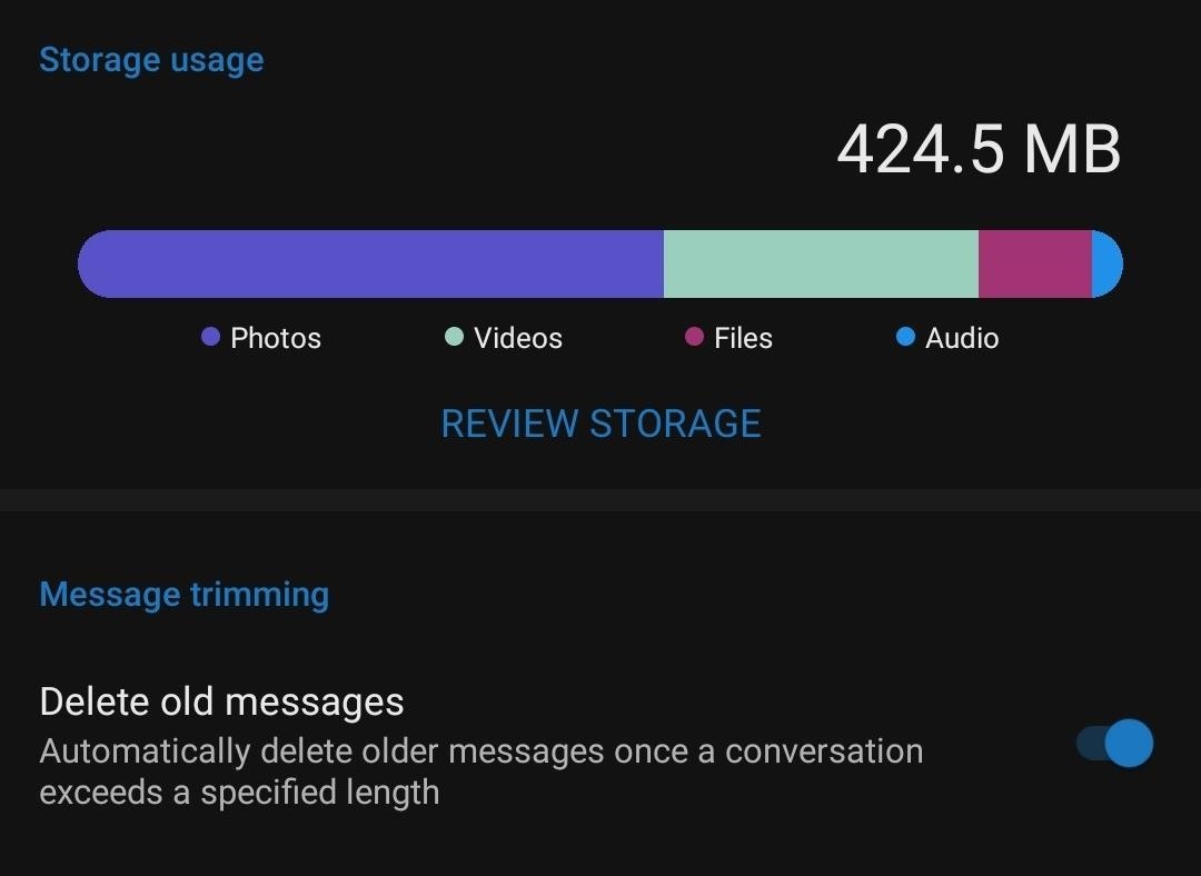 How to Automatically Delete Signal Messages to Save Storage Space