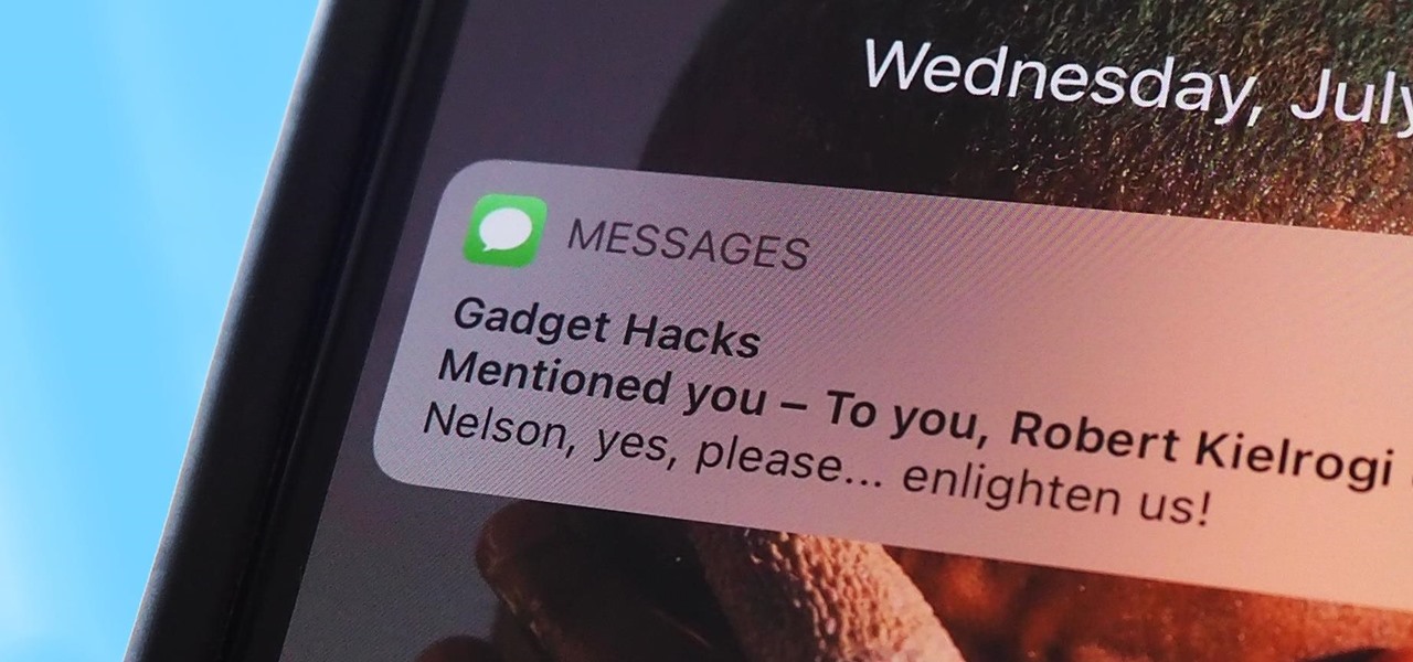 Get Notifications Only for Messages You're Tagged In on Your iPhone