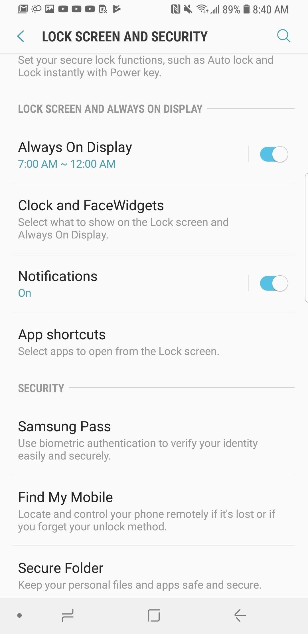 Galaxy S8 Oreo Update: You Can Now Make Lock Screen Notifications Transparent — Here's How