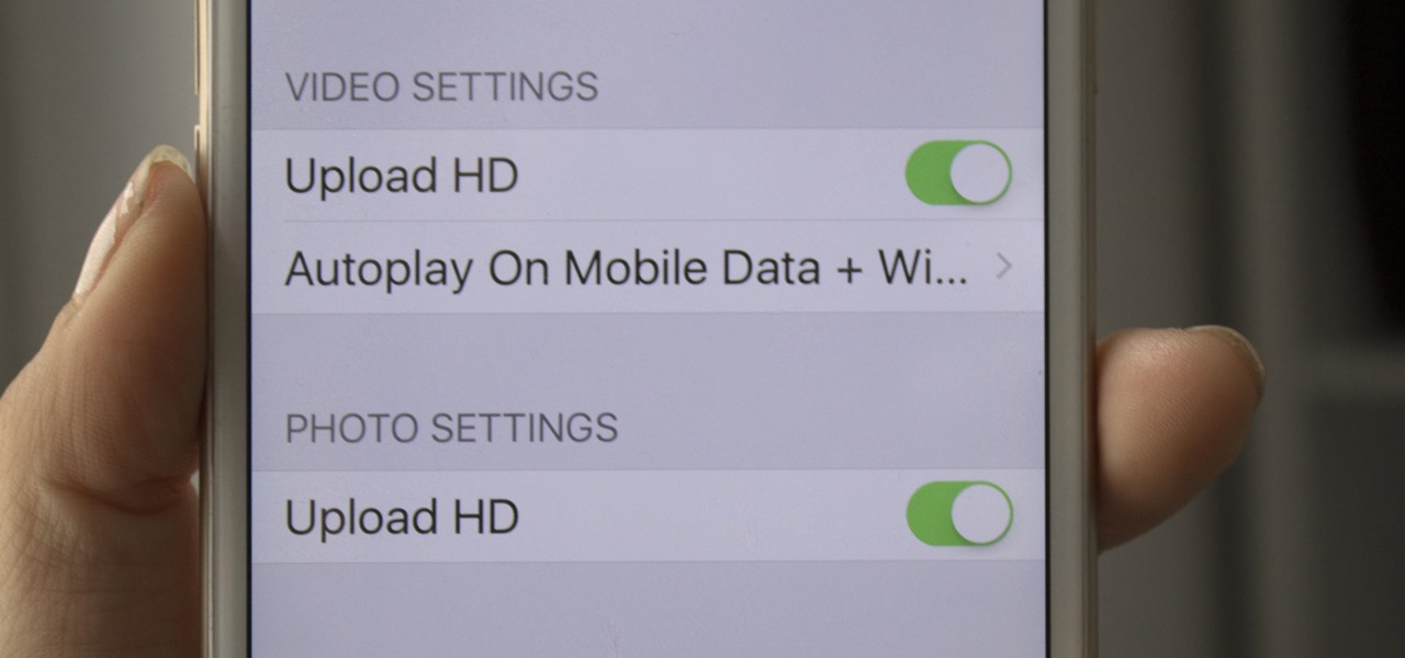 How to Upload Photos & Videos in HD