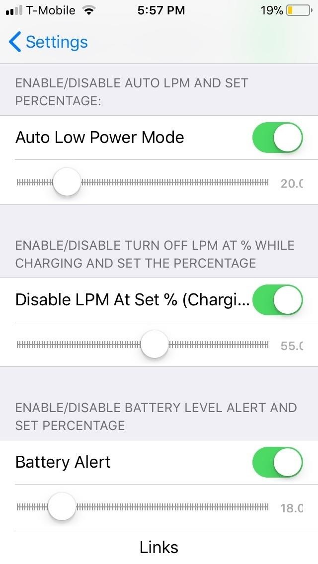Automatically Enable Low Power Mode When Your iPhone Is Locked to Save Battery Life