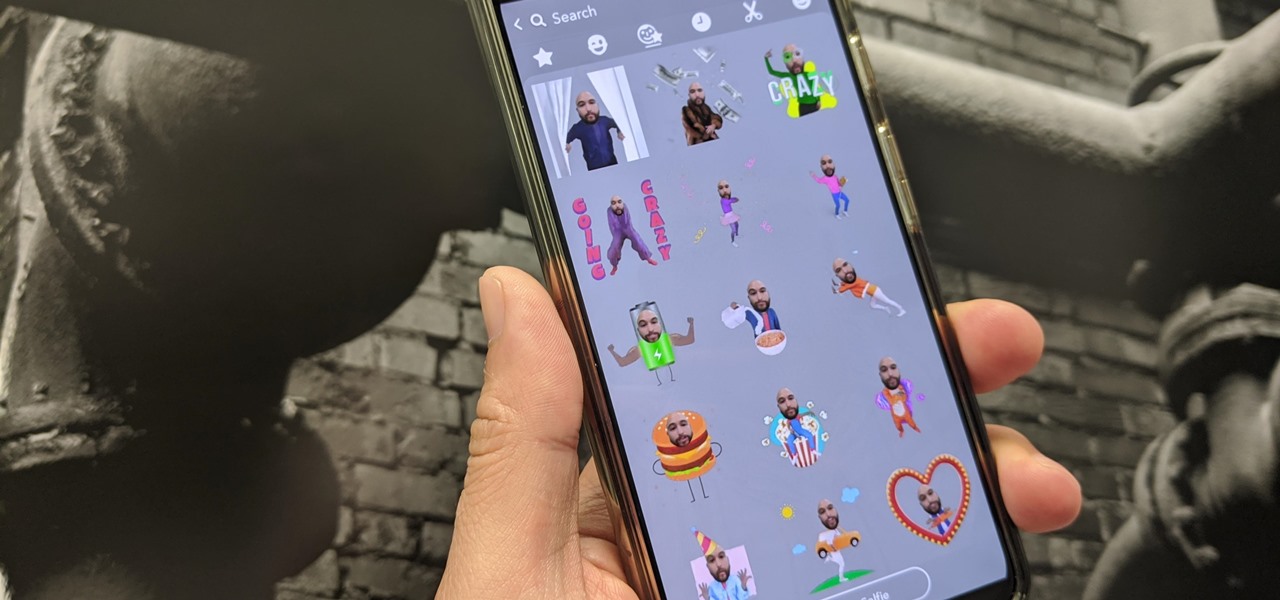 Add Personalized Animated Stickers to Your Snapchat Photos & Videos with  Cameos « Smartphones :: Gadget Hacks