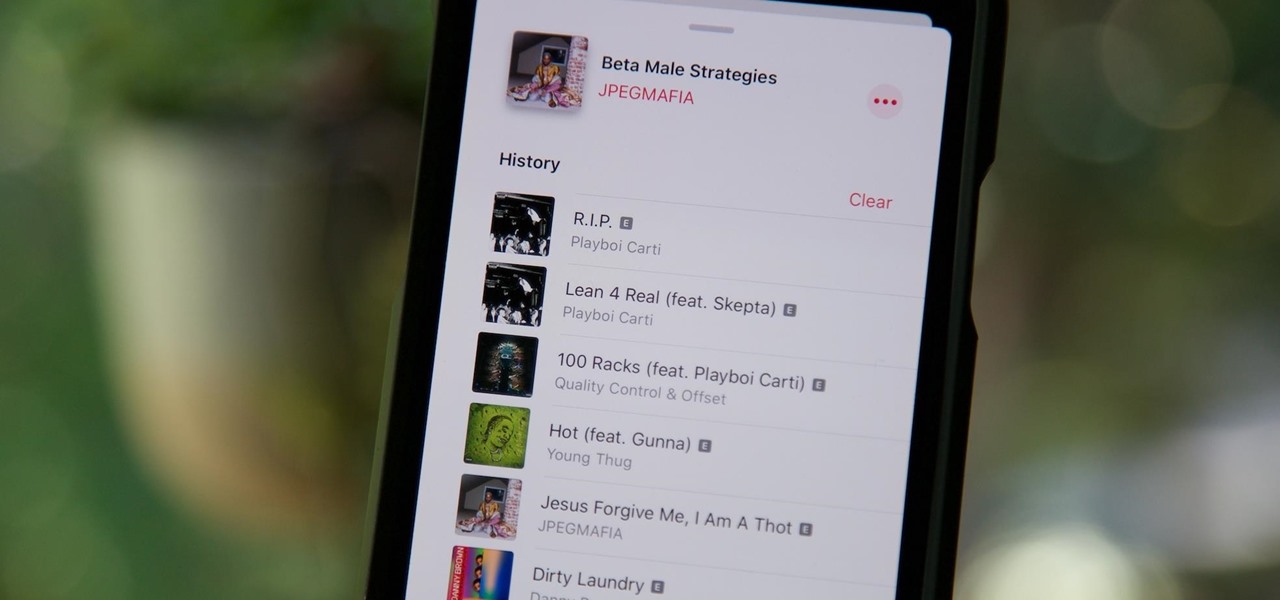 It's Really Easy to View Your Apple Music Listening History in iOS 13.2
