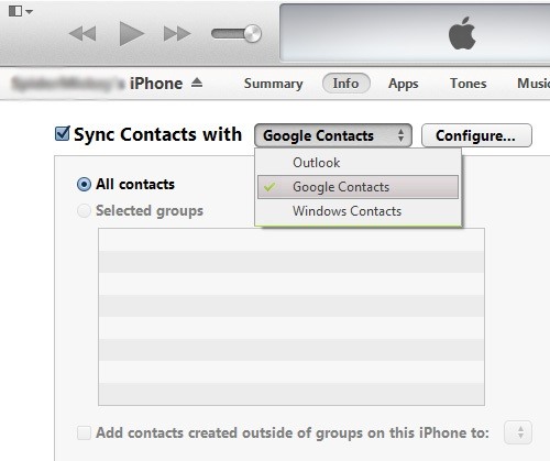 How to Transfer iPhone Contacts Over to Your Samsung Galaxy Note 2 or Other Android Device