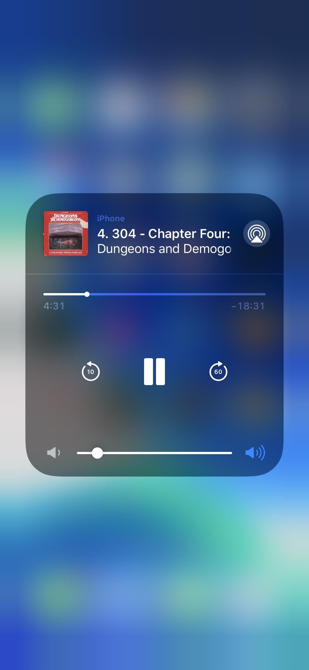 How to Customize the Back & Forward Skip Button Lengths in Apple Podcasts from 10 to 60 Seconds