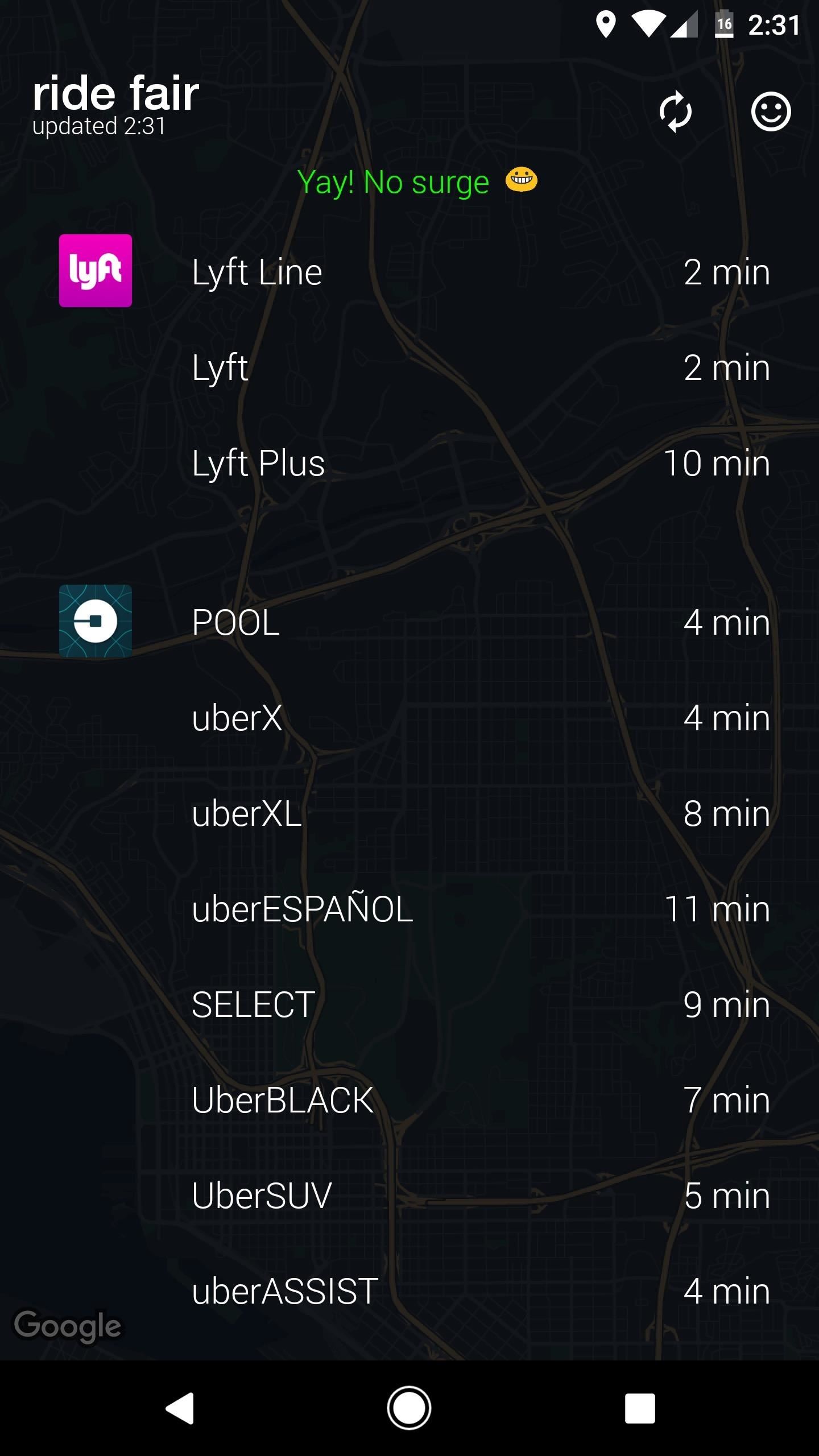 Track Lyft & Uber at the Same Time to Avoid Surge Pricing & Select Faster Rides