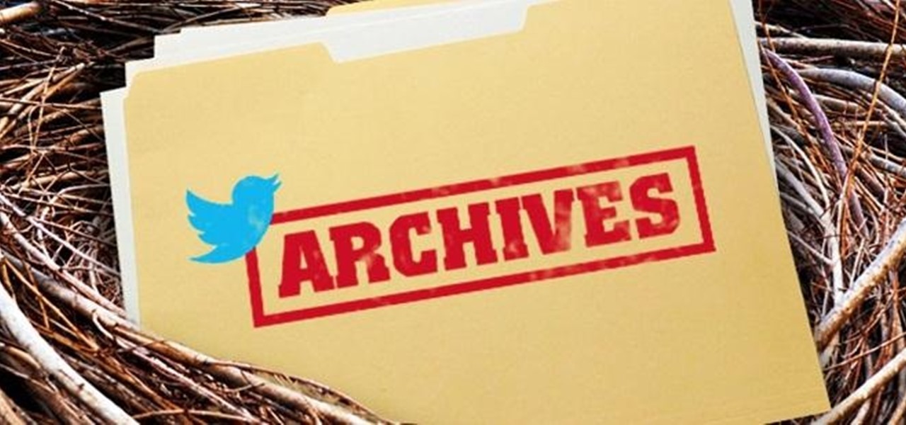 Download Your Twitter Archive for Every Single Tweet You've Ever Sent