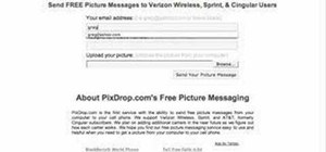 Send pictures from your computer to your cell phone