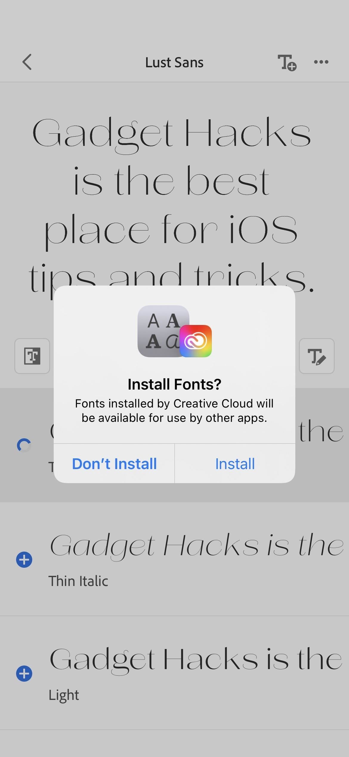 This App Gives You Thousands of Free Custom Fonts for Your iPhone's Stock Keyboard