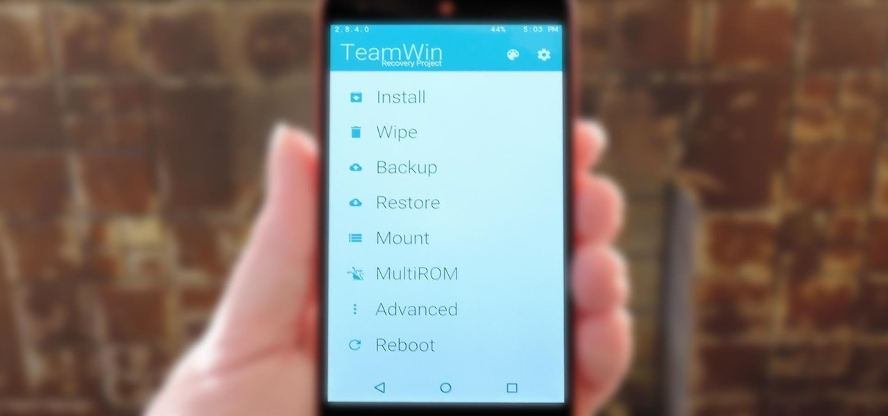 Update TWRP Recovery with a Material Design Theme on Your Nexus 5