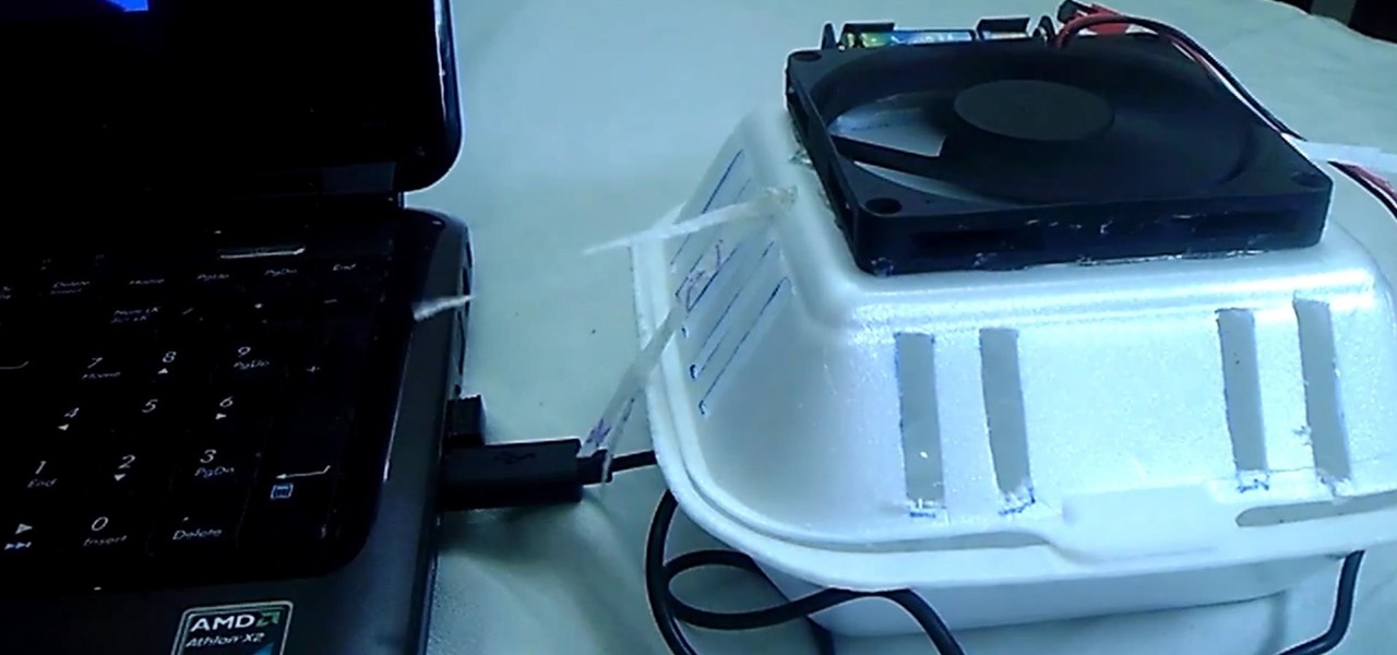Make a Homemade Air Conditioner That Runs on Batteries or USB Power
