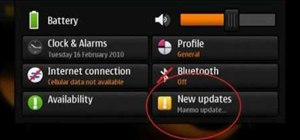 Update the firmware on the Nokia N900