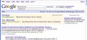Use Google date-based search filters