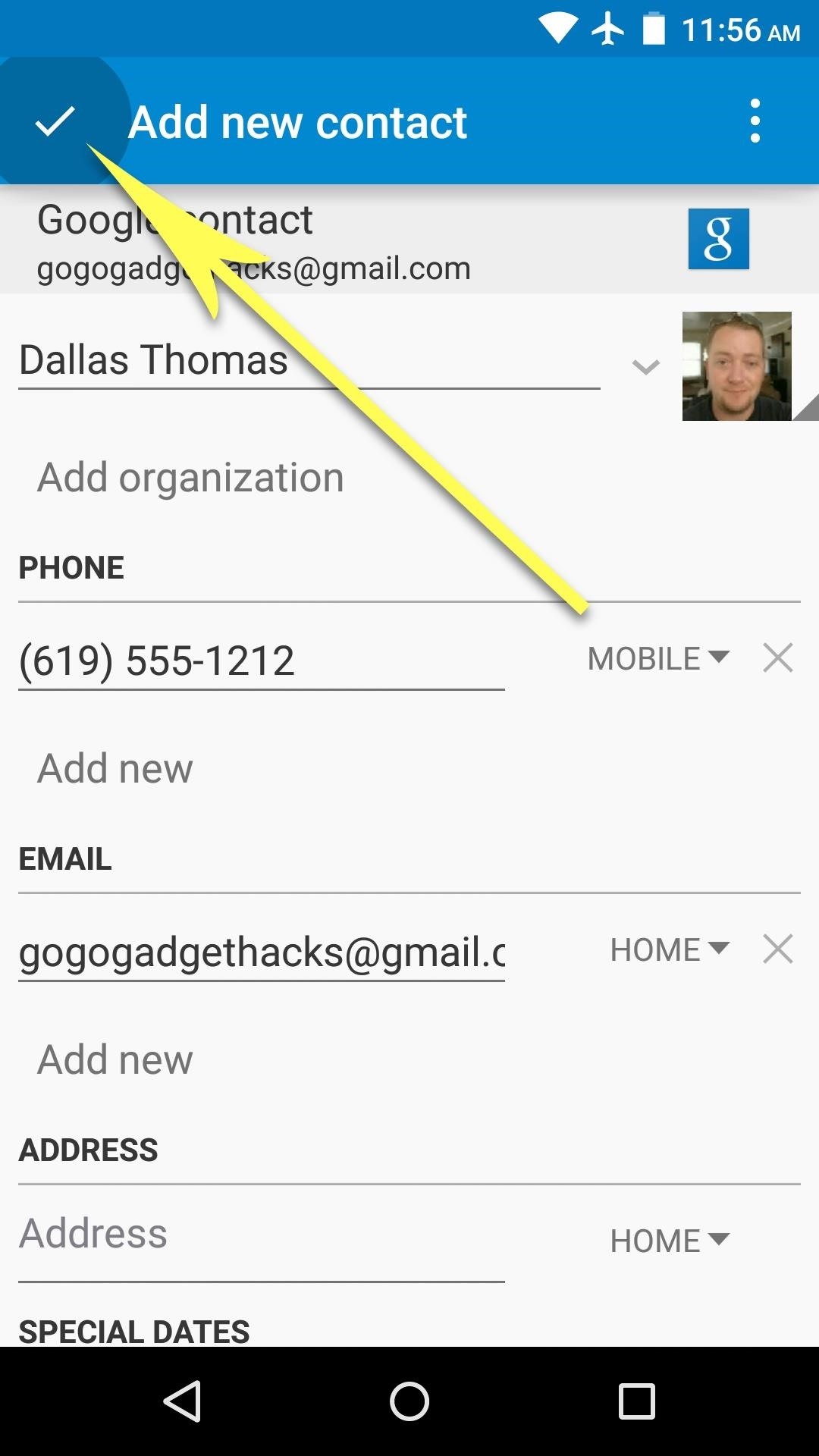Android Basics: How to Add or Import Contacts