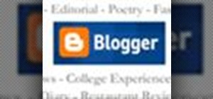 Start a blog on blogger.com