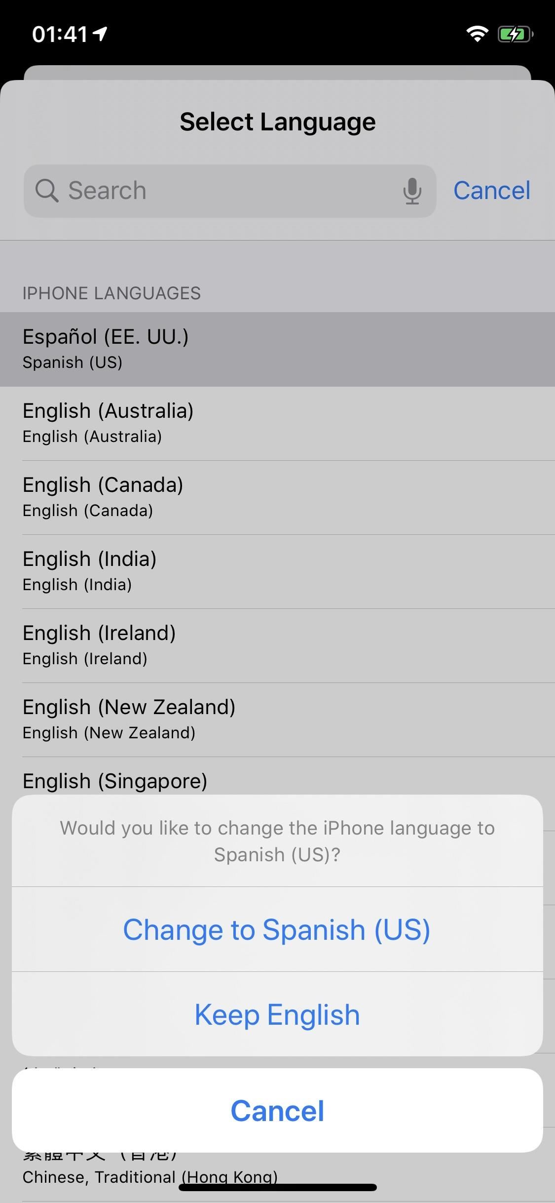 How to change language on phone from spanish to english How To Change Languages On A Per App Basis On Your Iphone In Ios 13 Ios Iphone Gadget Hacks