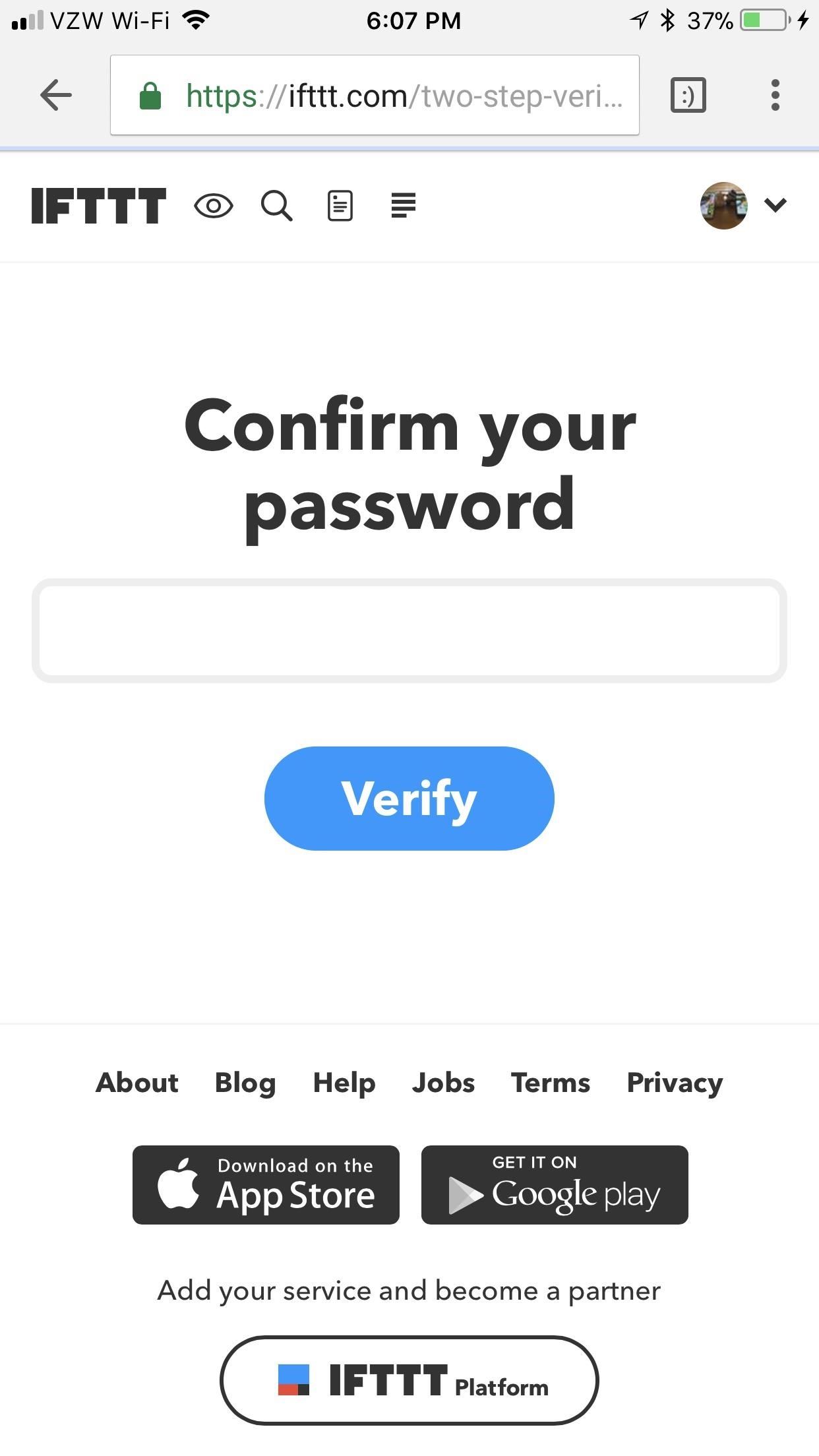 IFTTT 101: Secure Your Automations with 2-Step Verification