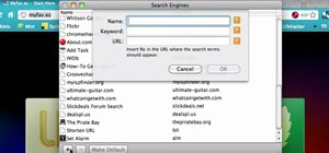 Set up search keywords in Firefox and Chrome browser bar