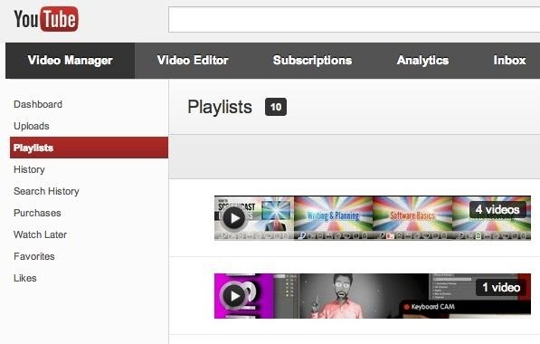 How to Create Playlists on YouTube