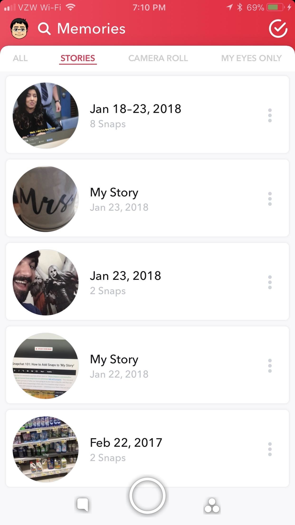 Snapchat 101: How to Use Memories to Save Snaps, Edit Old Snaps & More