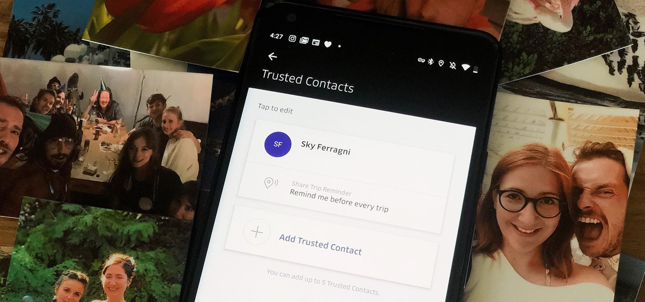 Send Your Uber Trip Status to Trusted Contacts if You're Ever in a Sketchy Situation