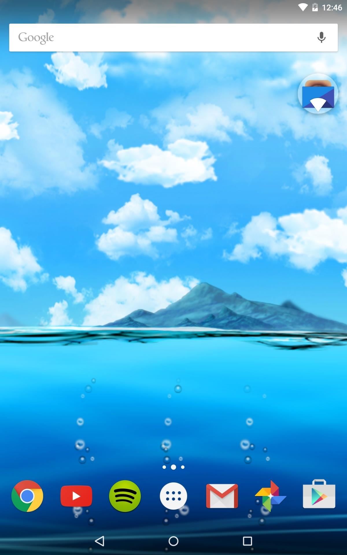 This Live Wallpaper Uses Ocean Water Levels to Display Your Android's  Battery Life « Android :: Gadget Hacks