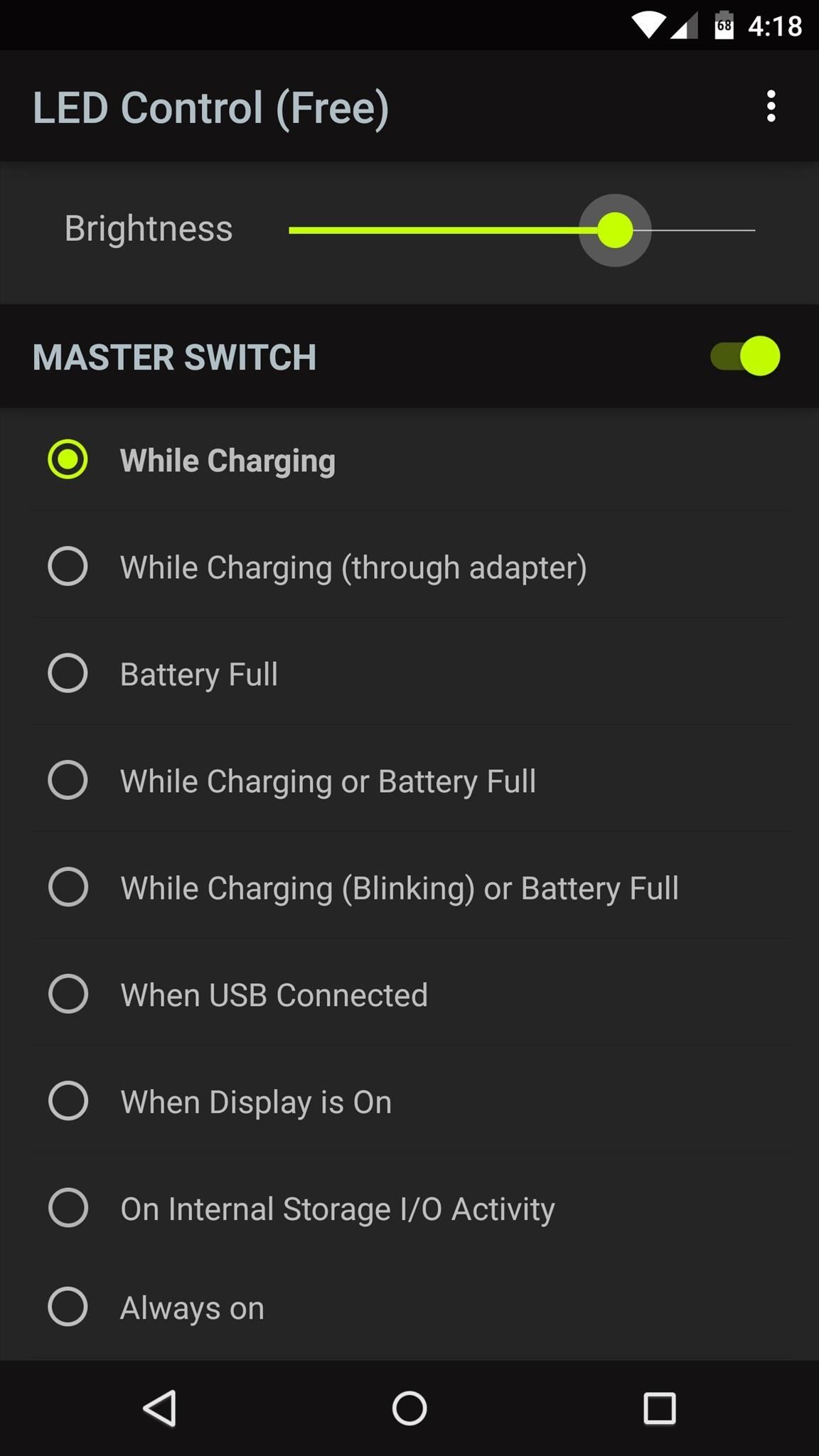 How to Enable the Charging LED on Your Nexus 6