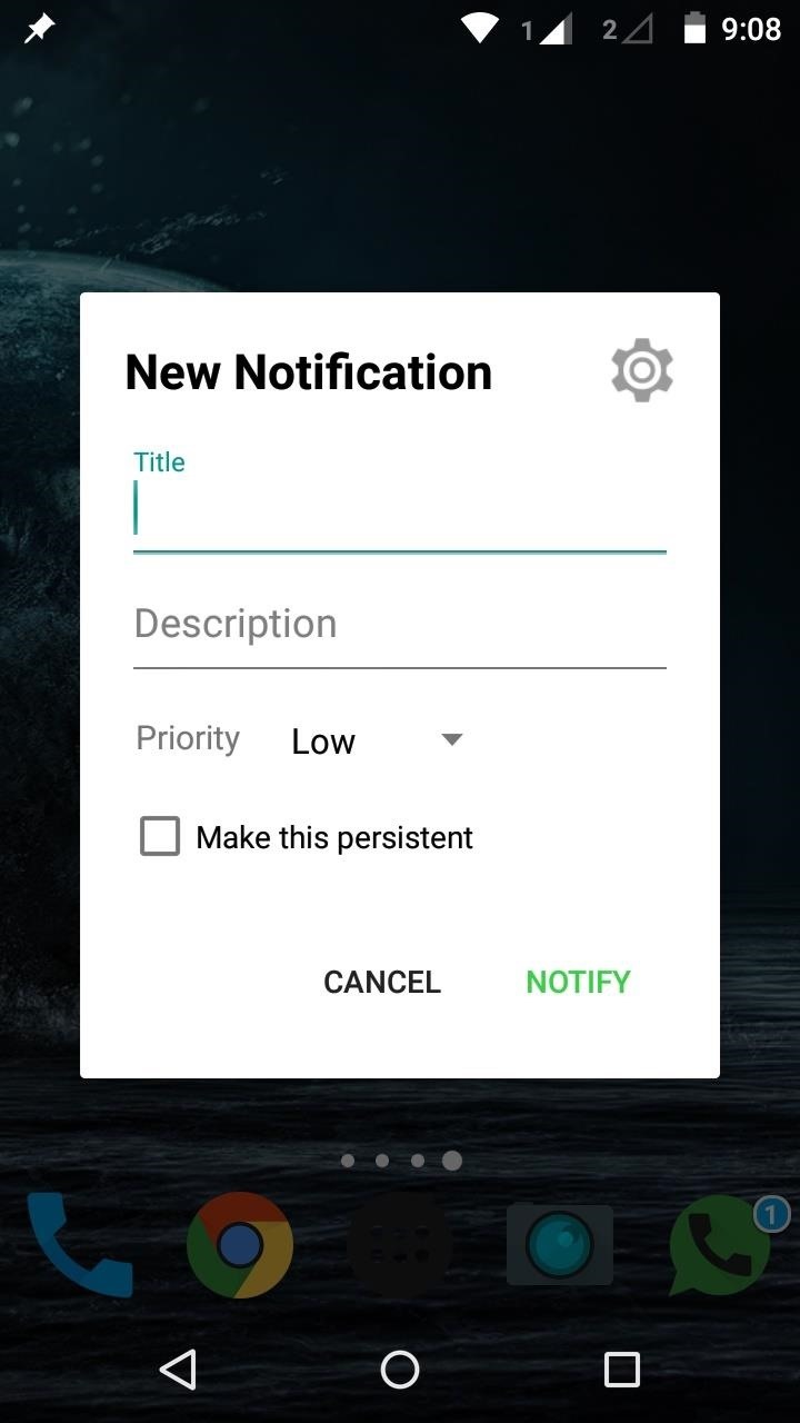 How to Create a Quick to-Do or Reminder Always Pinned in Notification Panel.