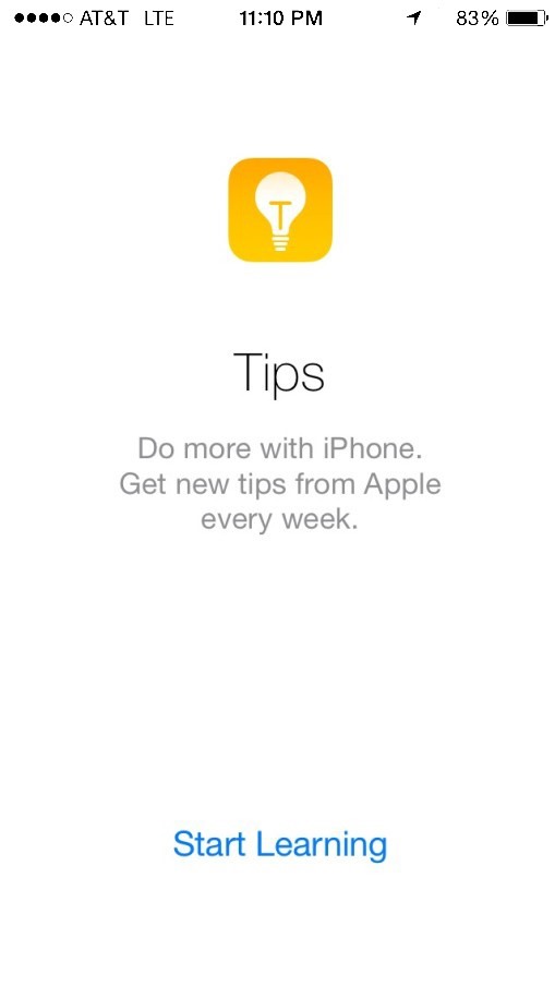 Apple's New “Tips” App Wants to Make Your Transition to iOS 8 as Smooth as Possible
