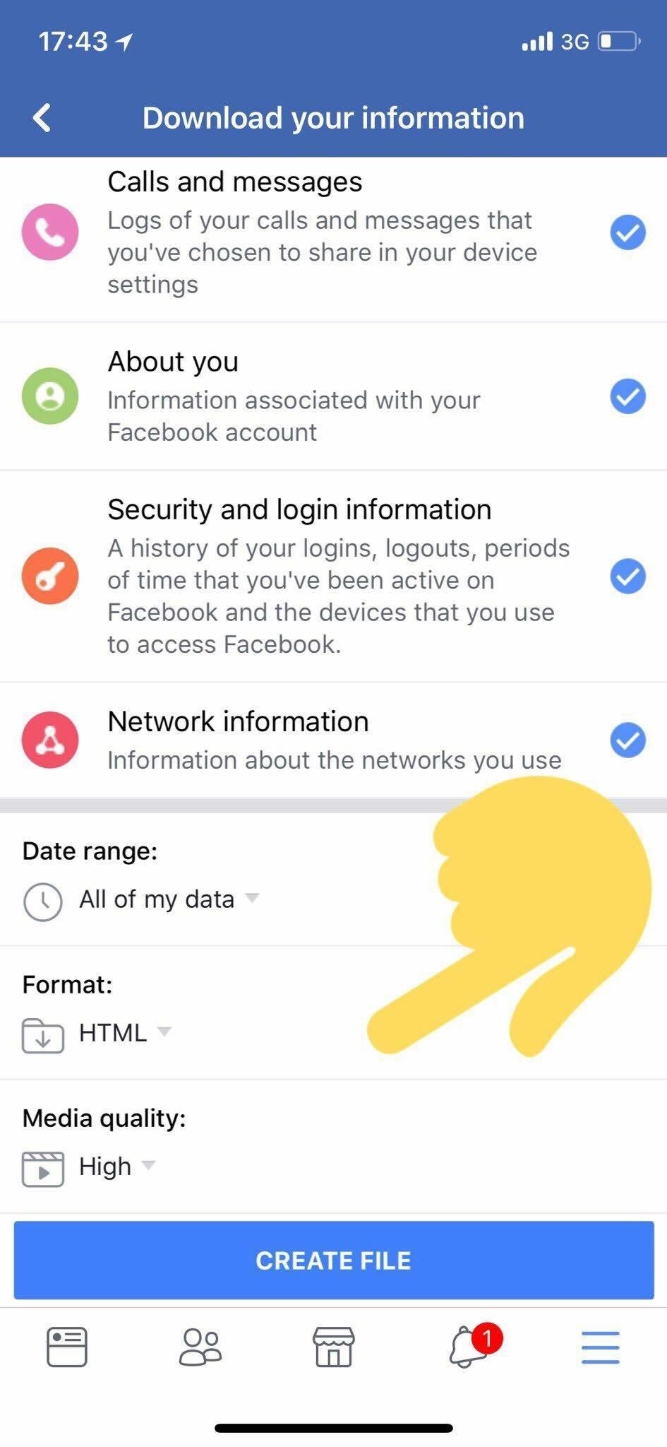 Facebook 101: How to Download All Your Data from the Android & iPhone App