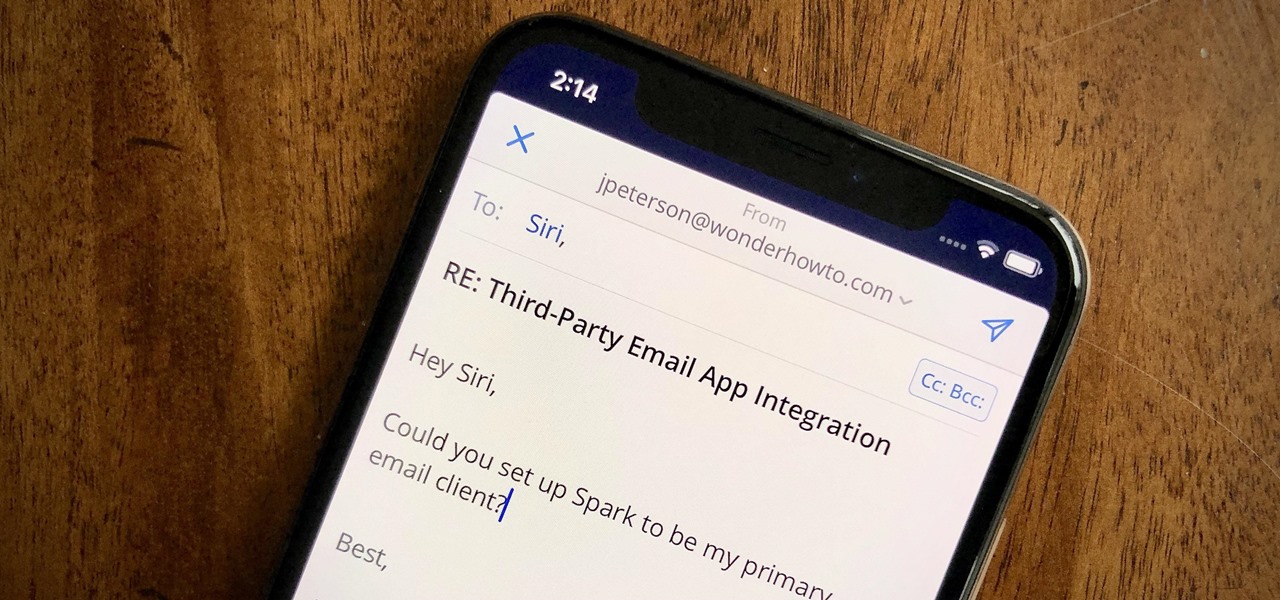 Use Siri with a Third-Party Email Client Instead of Apple Mail on Your iPhone