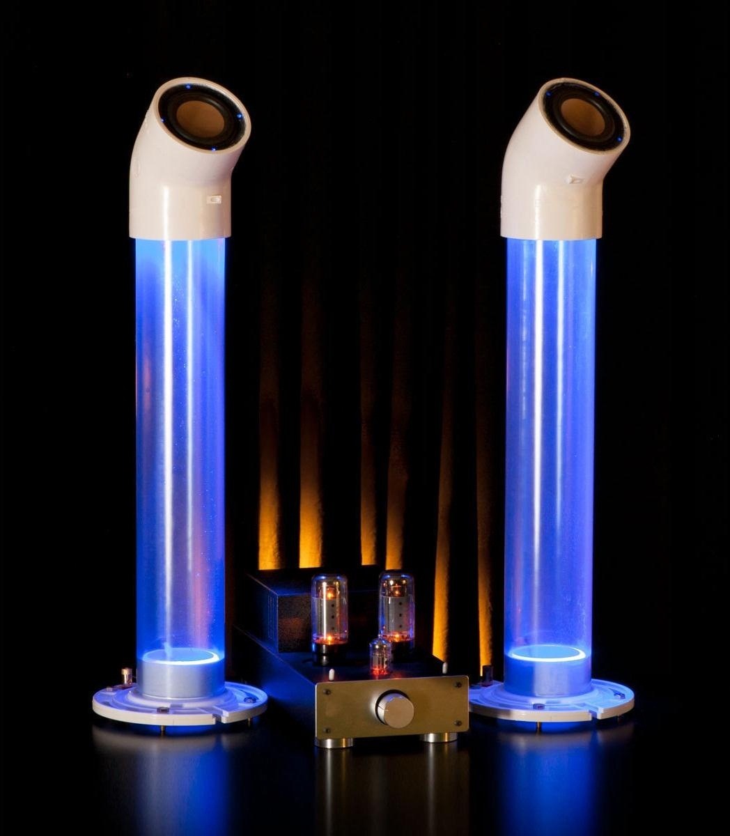 DIY Pulsating Light Rod Speakers That Dance to Your Music