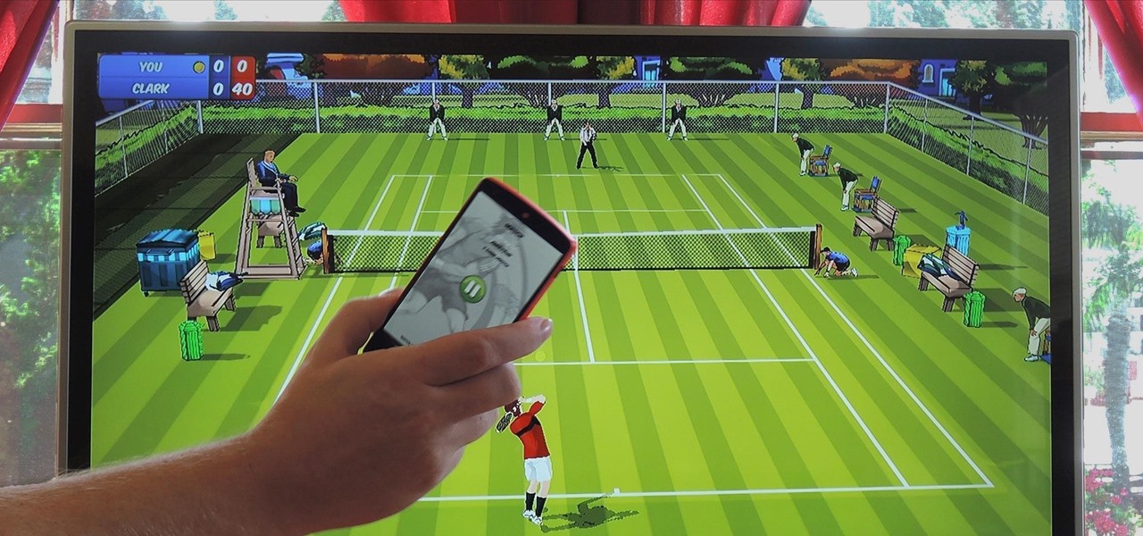 Use Your Android Device as a Wiimote-Style Controller to Play Tennis on Your Chromecast