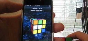 Cheat at Rubik's cube with CubeCheater iPhone app