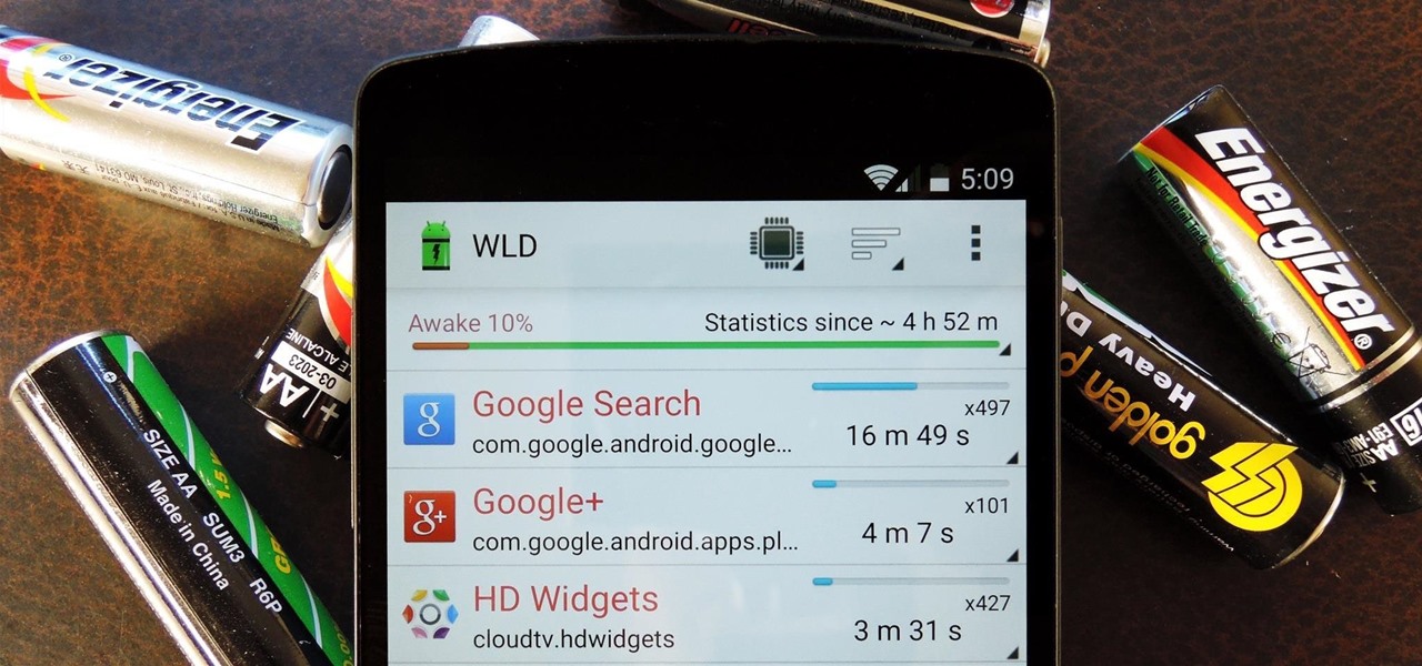 Expose Battery-Draining Apps on Your Nexus 5 & Deal with Them for Good