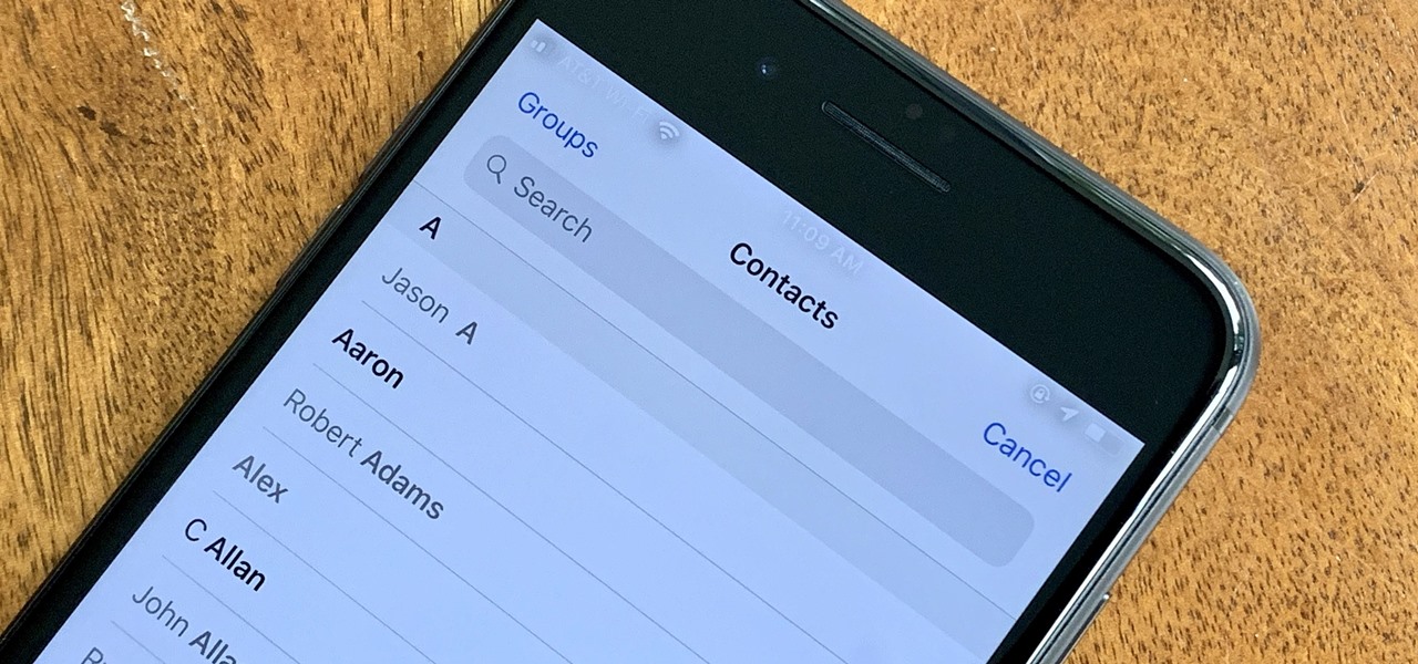 Bypass an iPhone's Lock Screen in iOS 12.1 & 12.1.1 to Access Contacts