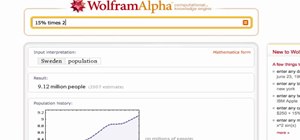 Perform a computational search with the Wolfram Alpha answer engine
