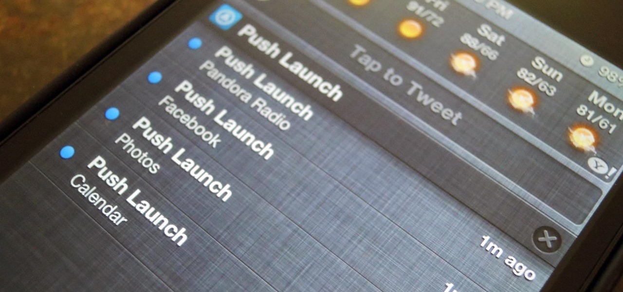 Add App Shortcuts to the Pull-Down Notification Center on Your iPhone—Without Jailbreaking