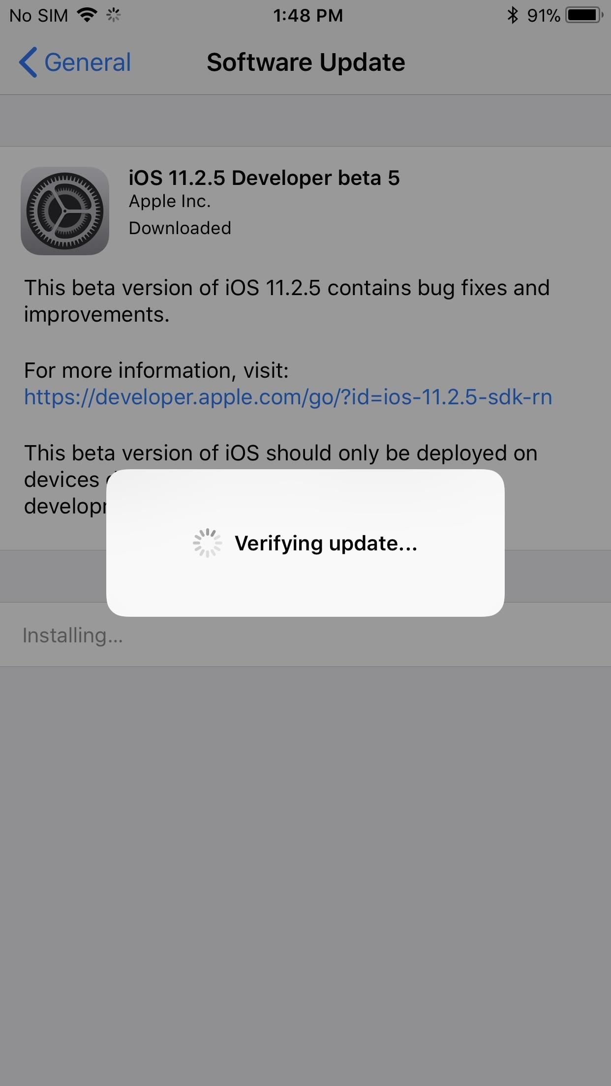 iOS 11.2.5 Beta 5 Released for iPhones with Under-the-Hood Improvements Only