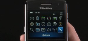 Use the trackpad on a BlackBerry Bold 9650 smartphone