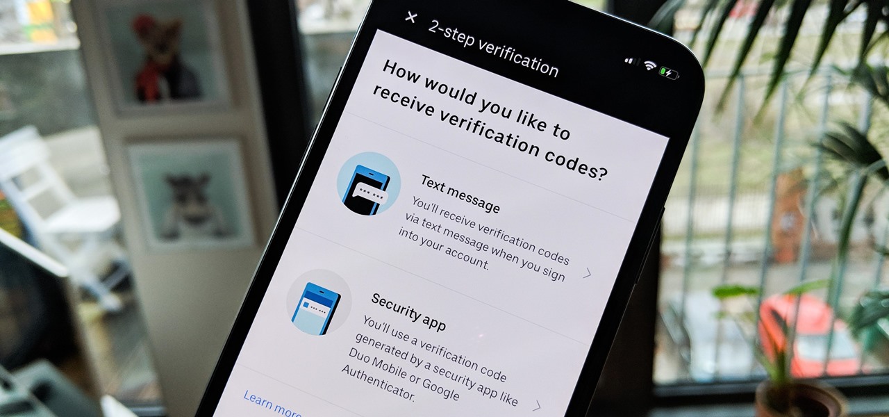 Add 2-Step Verification to Uber for Stronger Overall Account Security