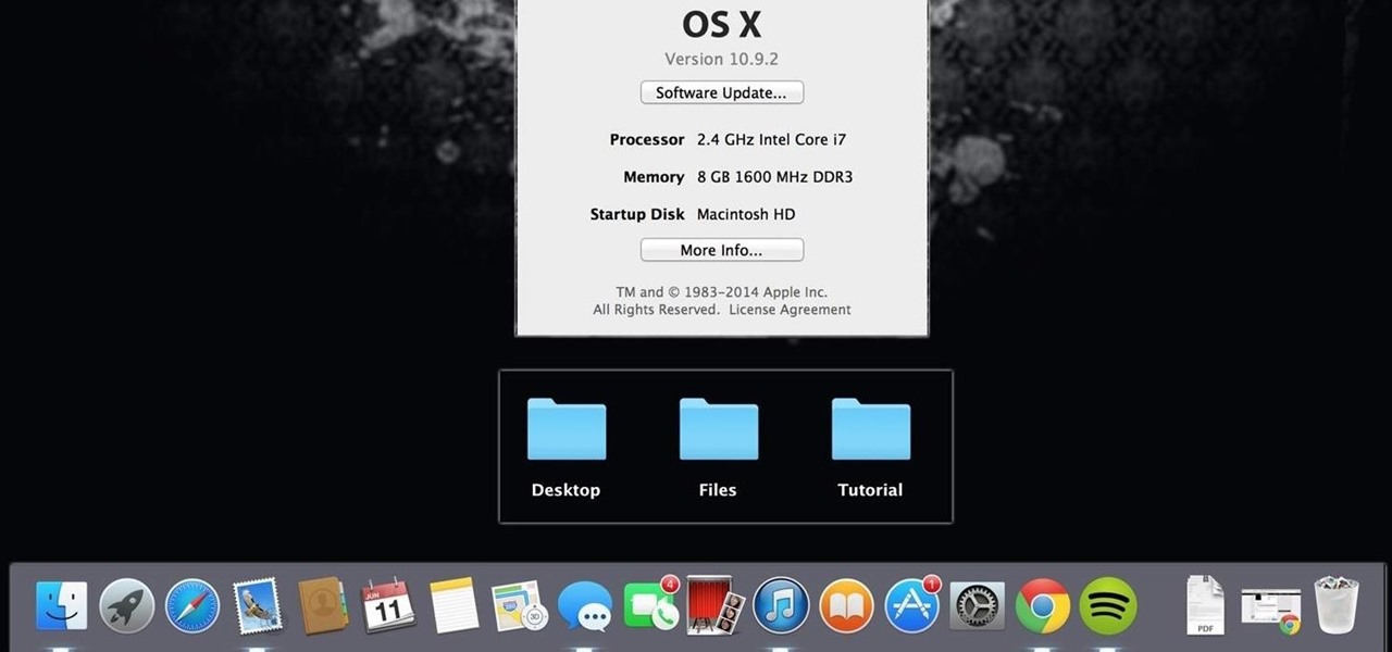 Make Your Mac's Dock & App Icons Look Like Yosemite's