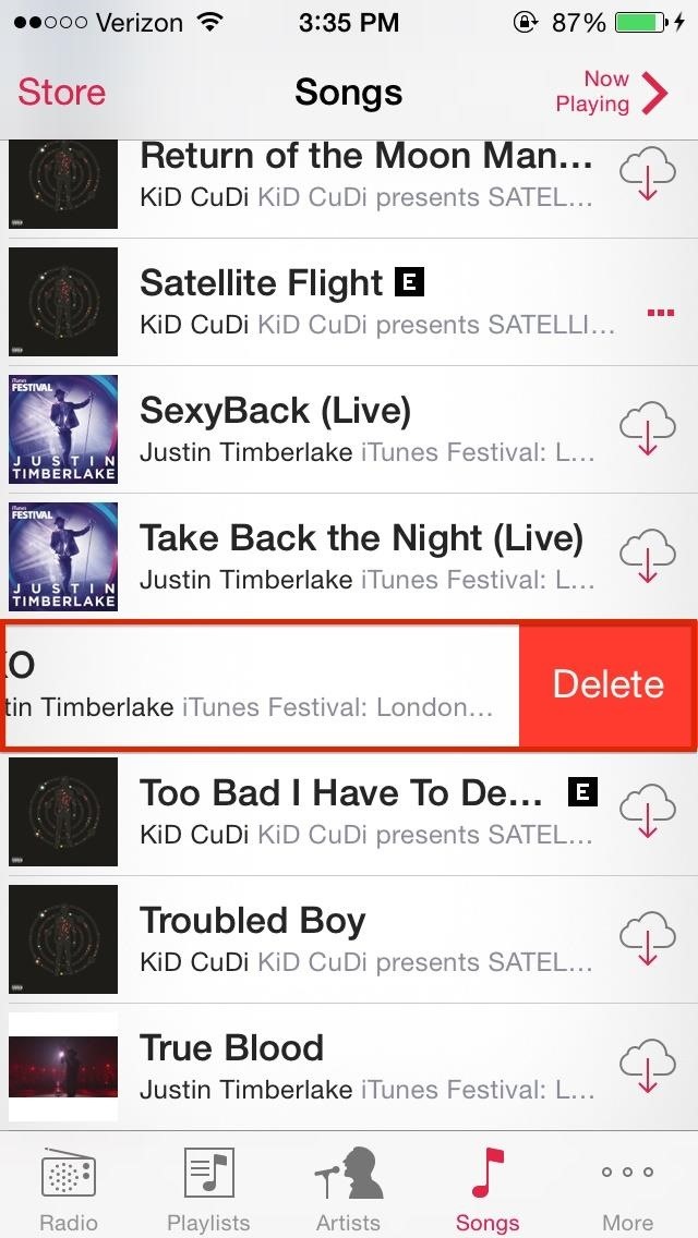 How to Delete "Phantom" iCloud Songs on Your iPhone